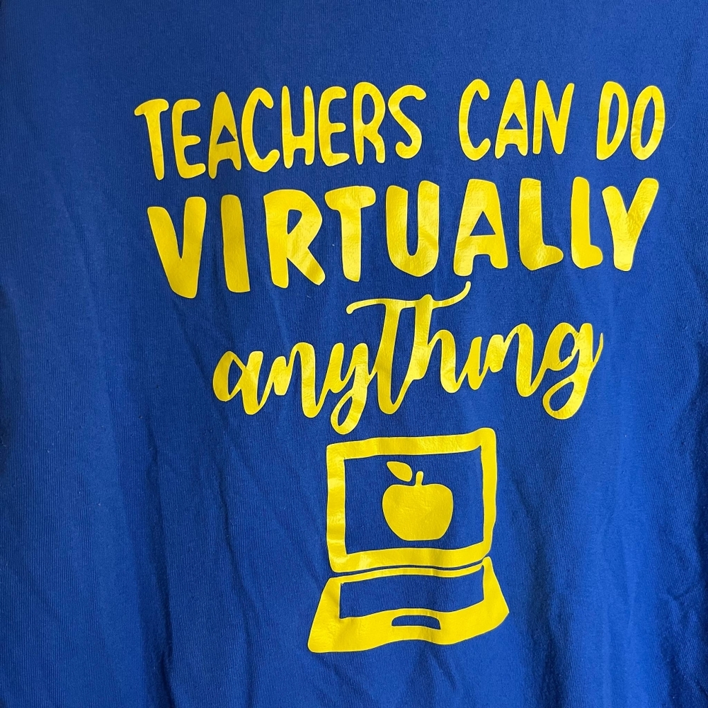 Virtual Online Teacher Appreciation Shirt - Picture 2 of 4